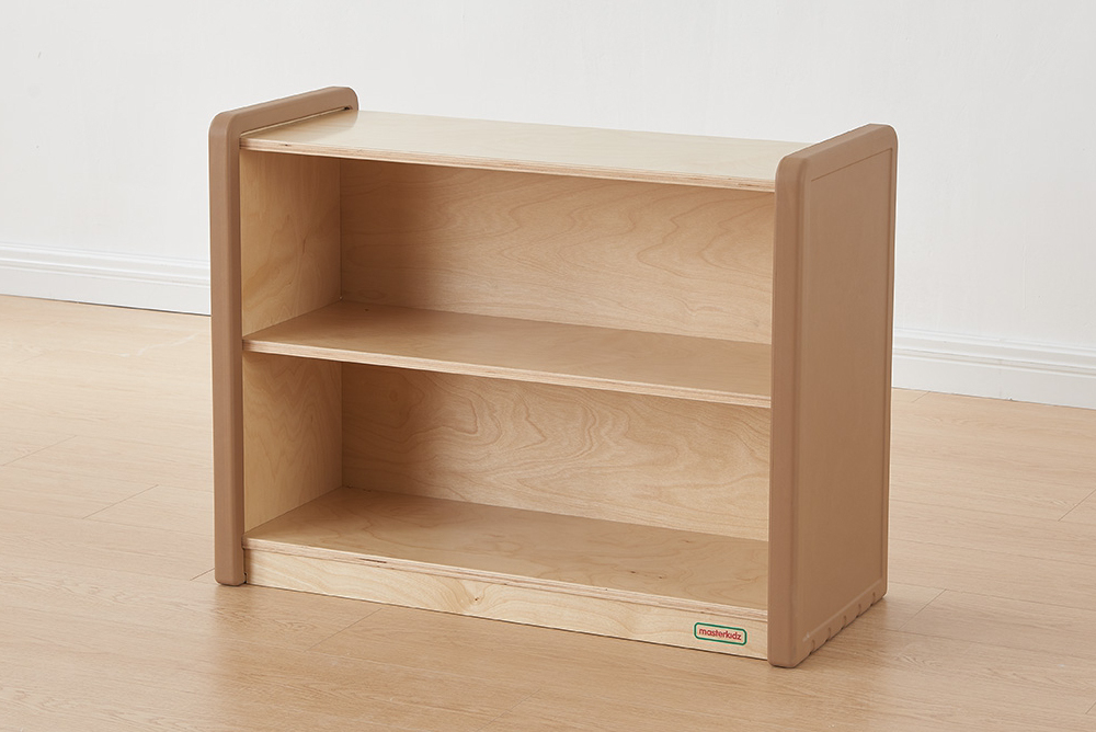 masterkidz 軟邊角系列-木背板雙層櫃